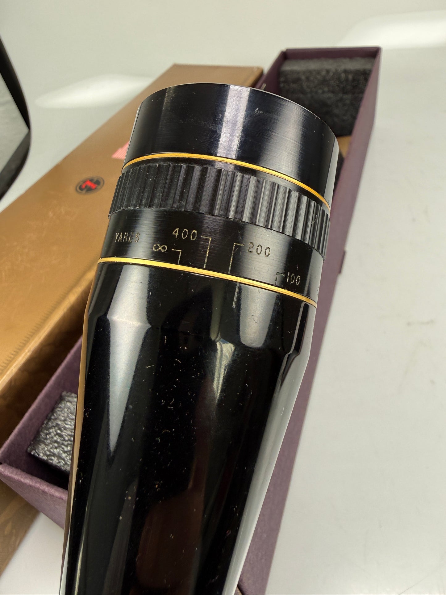 Leupold 12x40mm A.O. Varmint Vintage Scope Fine Plex