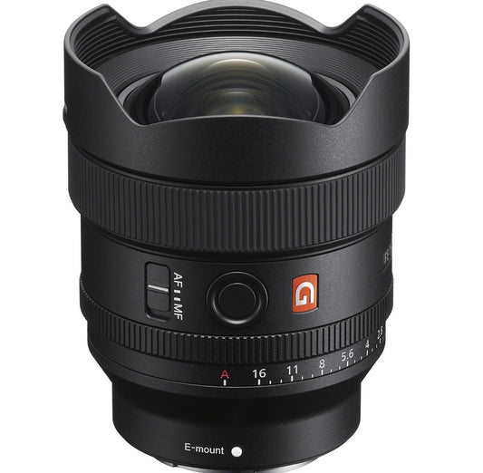 Sony FE 14mm F1.8 GM Full Frame Ultra Wide Prime G Master Lens for E-Mount SEL14