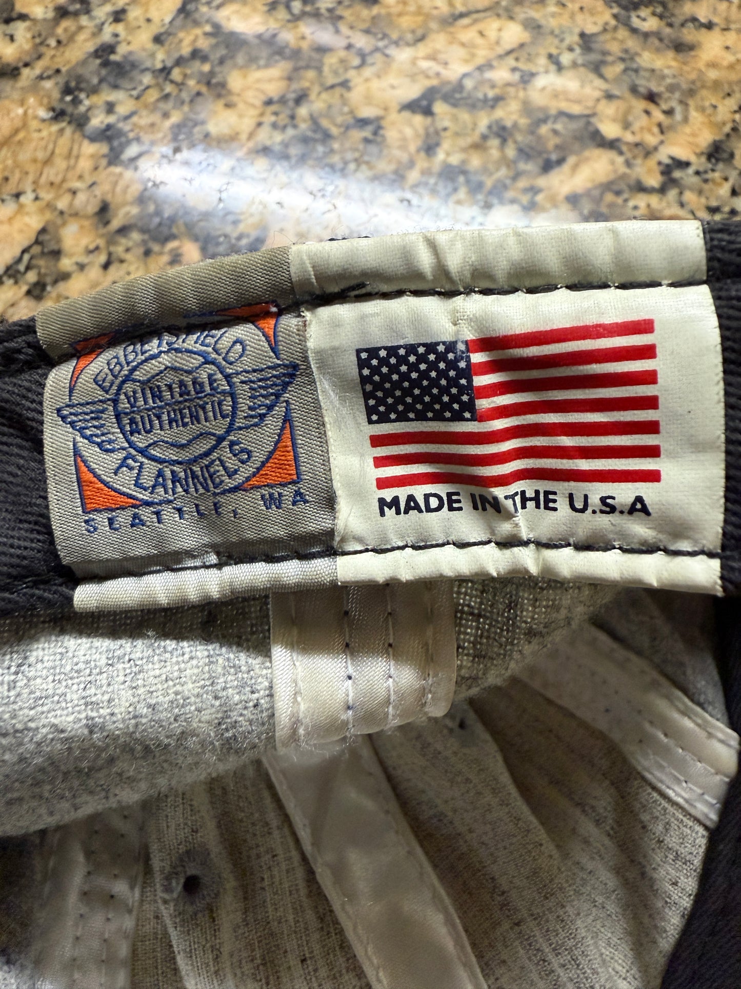 Ebbets Field Flannels Dayton Ducks Vintage Blue baseball hat size 7 1/2