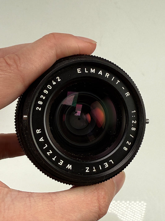 Leica Wetzlar ELMARIT-R 28mm F2.8 3 Cam R Mount Lens