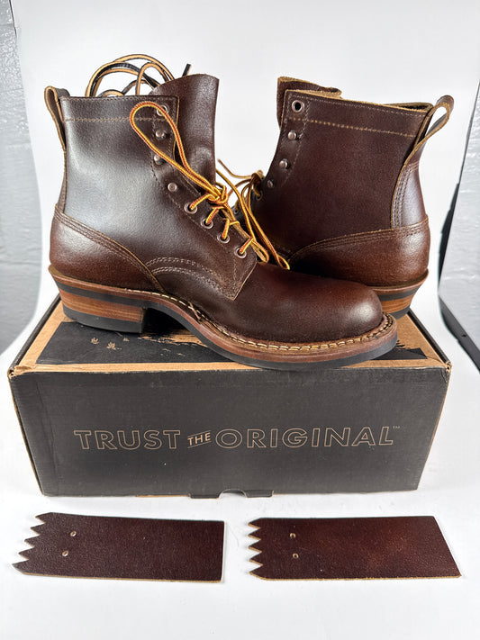 White’s Boots + Baker’s 350 C CWX Cruiser Cinnamon Waxed Flesh 10.5 D