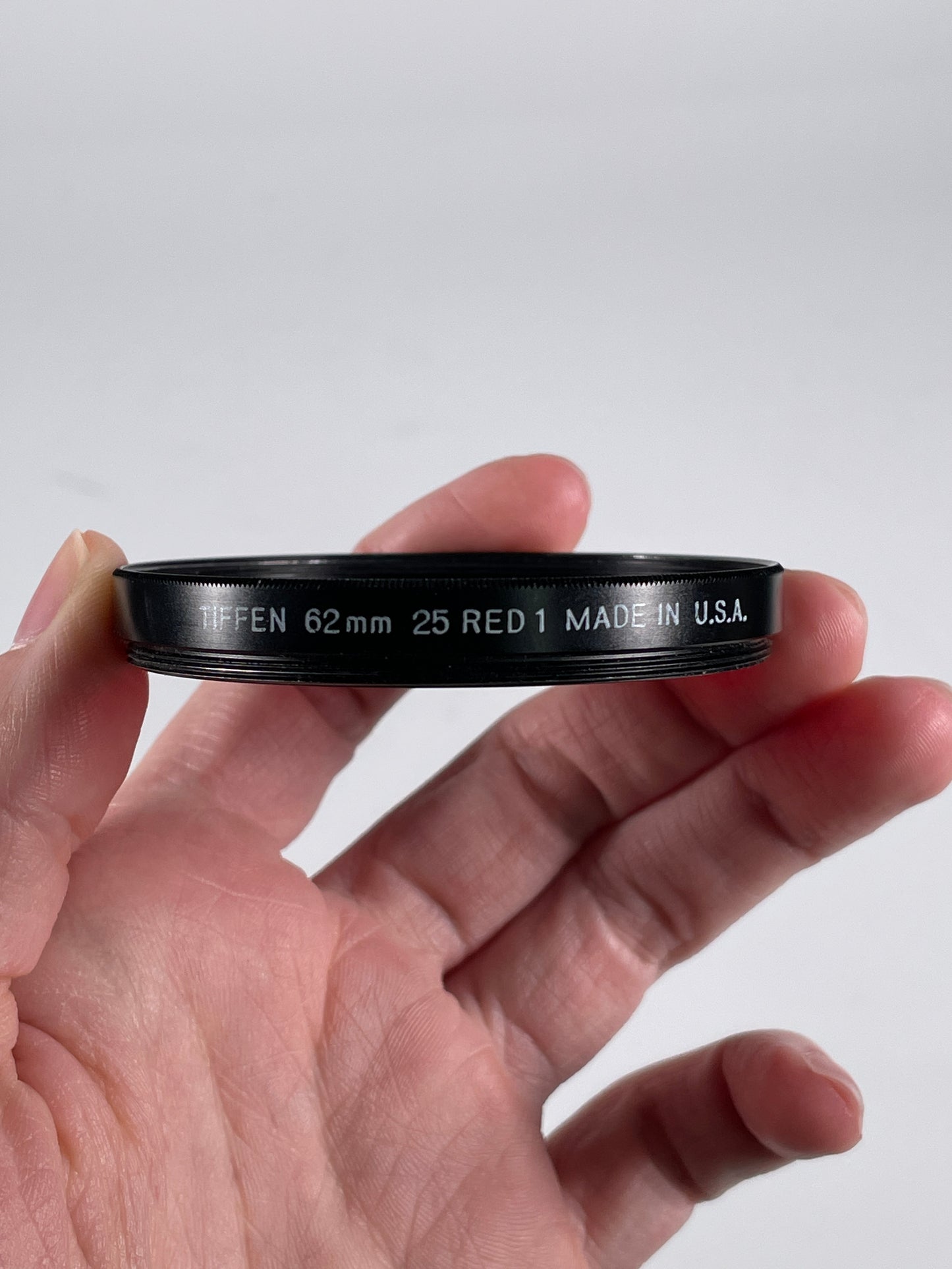 Tiffen 62mm 25 Red 1 Glass Filter