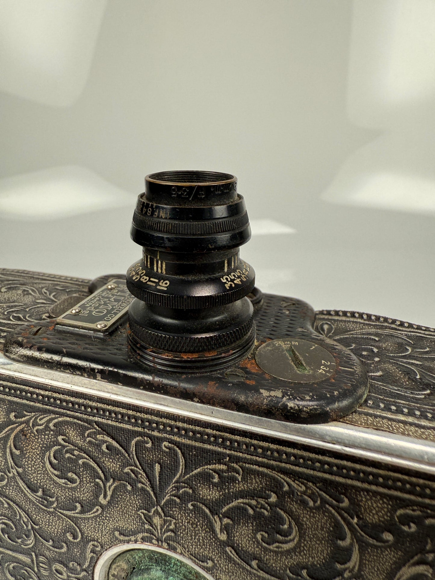 Bell & Howell Filmo Field Model Cine Camera with Taylor Hobson 20mm lens