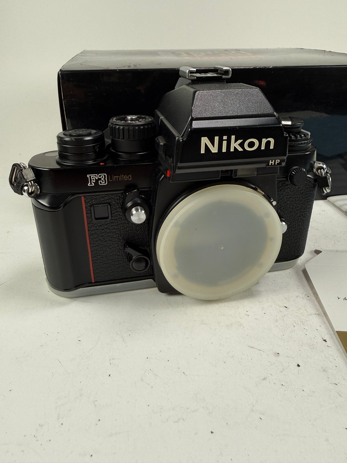 Nikon F3 HP Limited Black SLR 35mm Film Camera Body