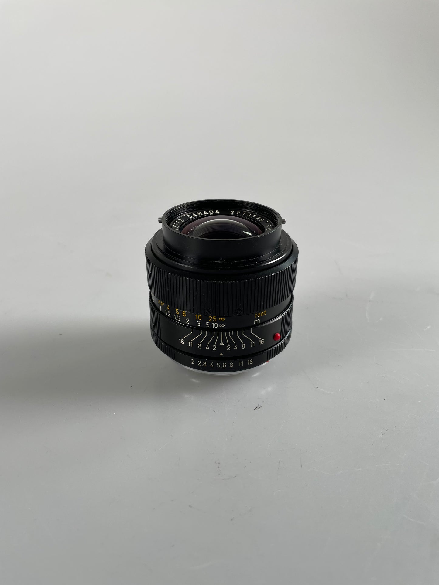 LEICA LEITZ SUMMICRON-R 35mm F2 11227 2 CAM R LENS