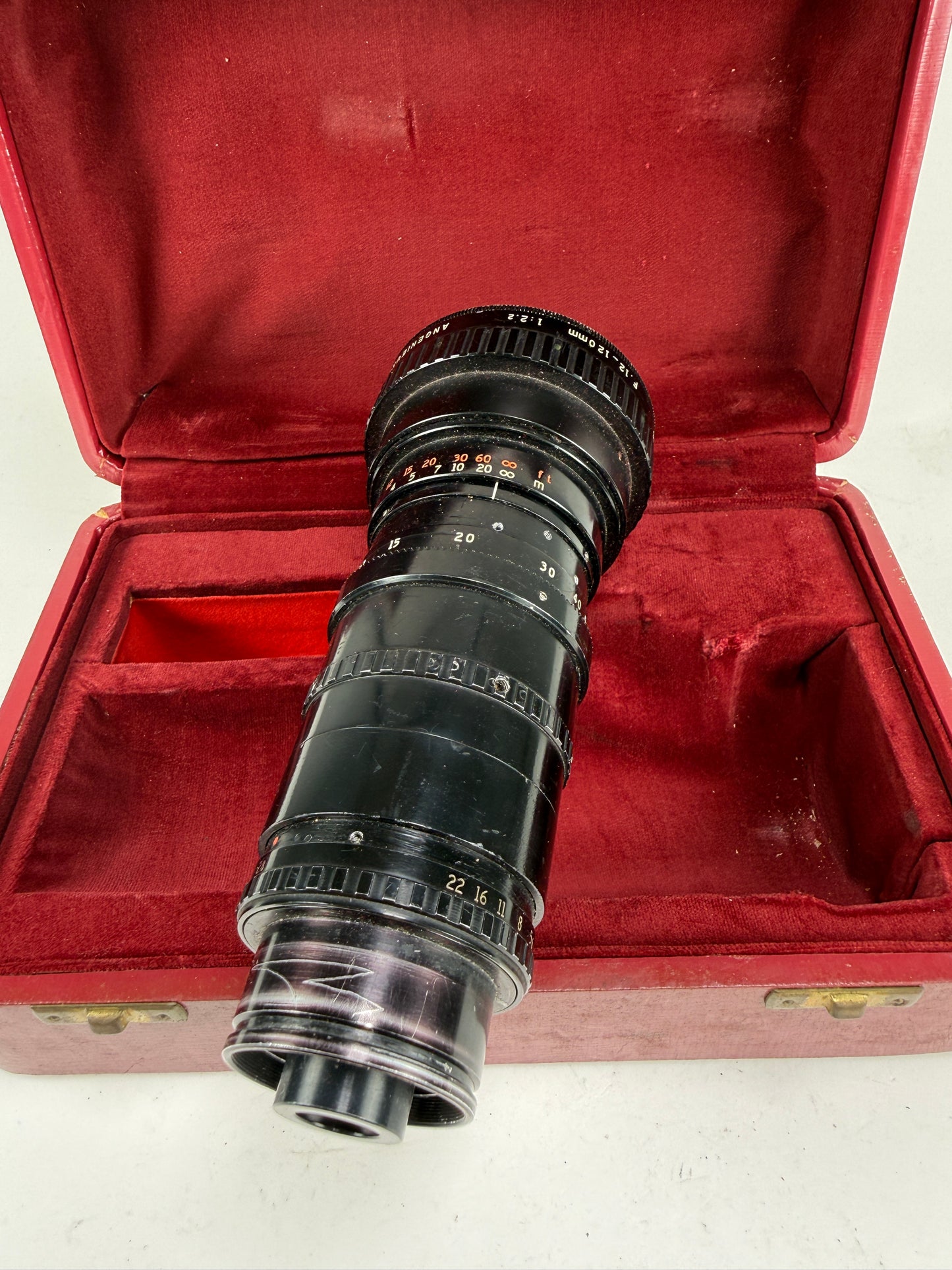 ANGENIEUX 12-120mm F2.2 16mm Arri arriflex standard Zoom Lens Type 10x12B