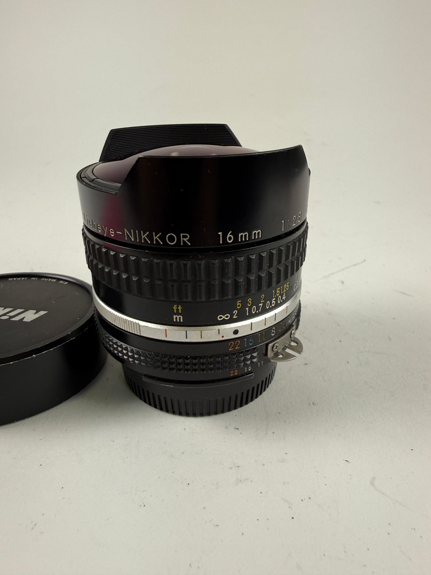 Nikon Ais Fisheye Nikkor 16mm f2.8 MF Lens For F Mount