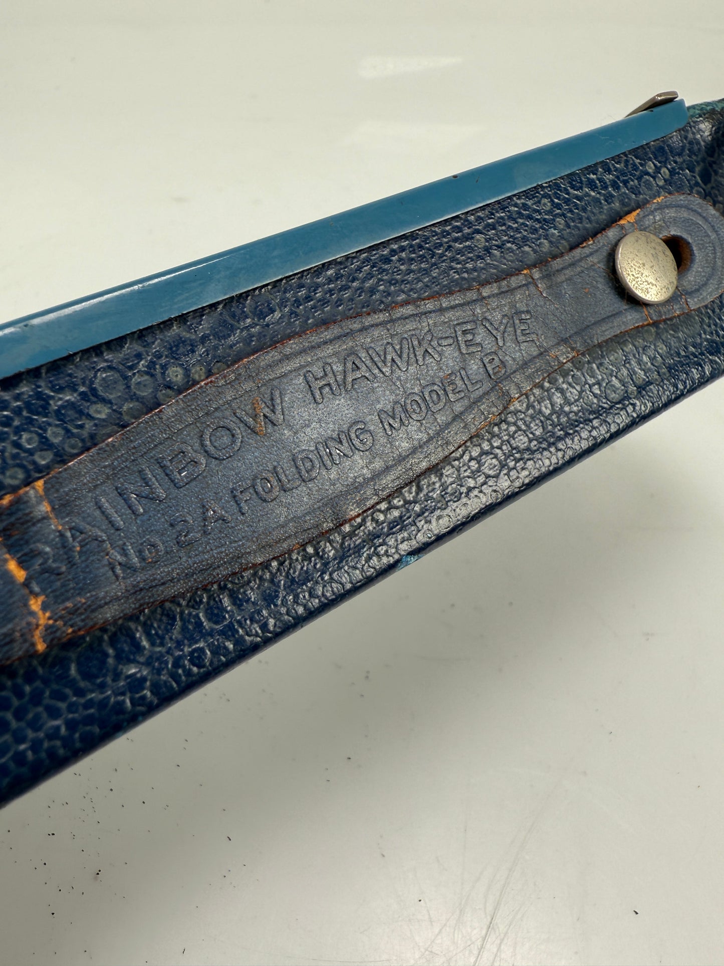 Kodak No. 2A Folding Rainbow Hawk-Eye camera Model B - Blue