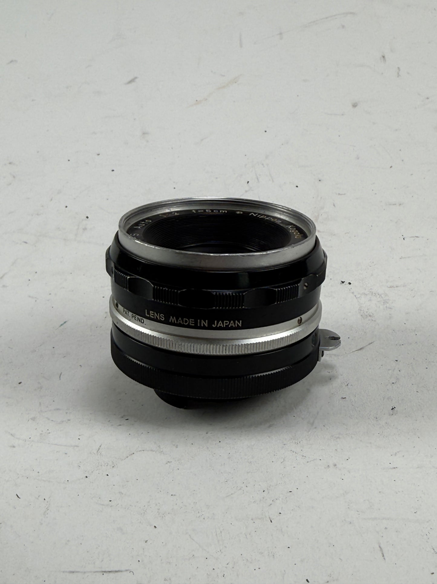 Nikon Nippon Kogaku Nikkor-S Auto PAT PEND 5cm 50mm f2