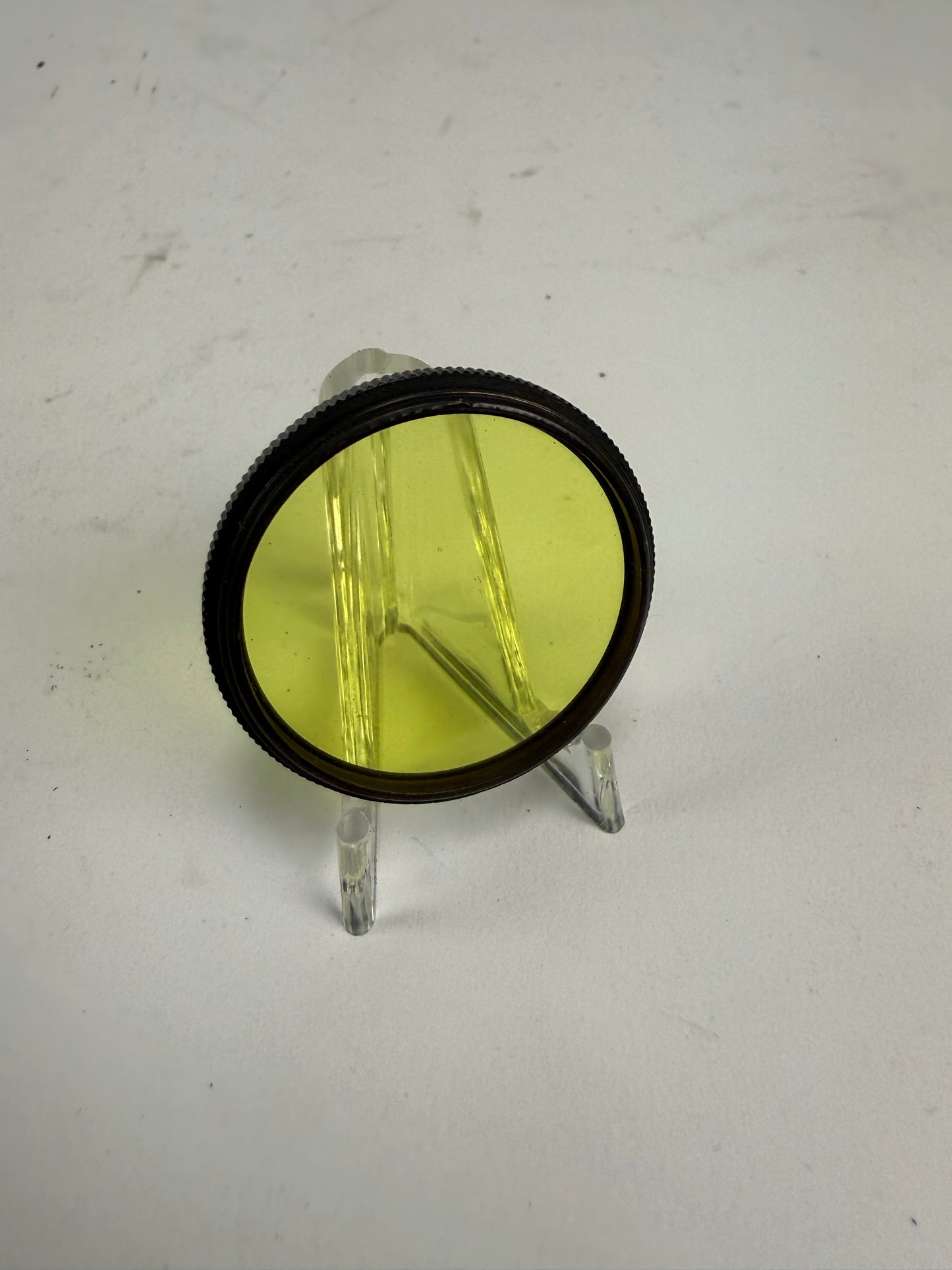 Leica leitz E34 34mm Black rim Yellow 1 Filter for 5cm summar