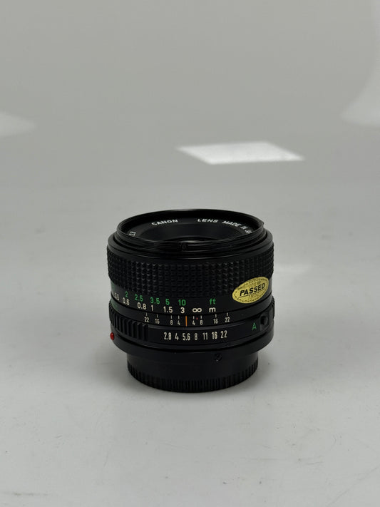 Canon FD 28mm f2.8 Lens 28/2.8 FD New