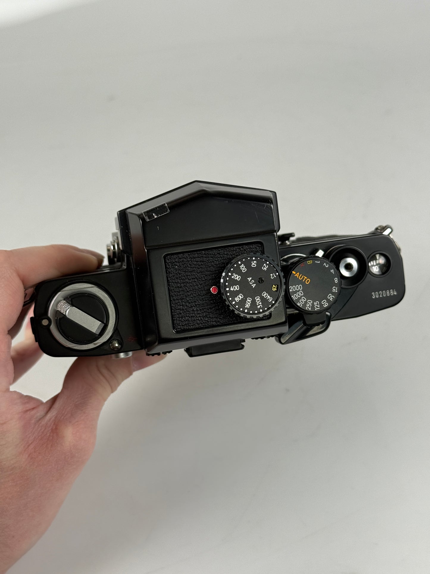 Minolta XK 35mm film Camera body Black w/ AE meter finder