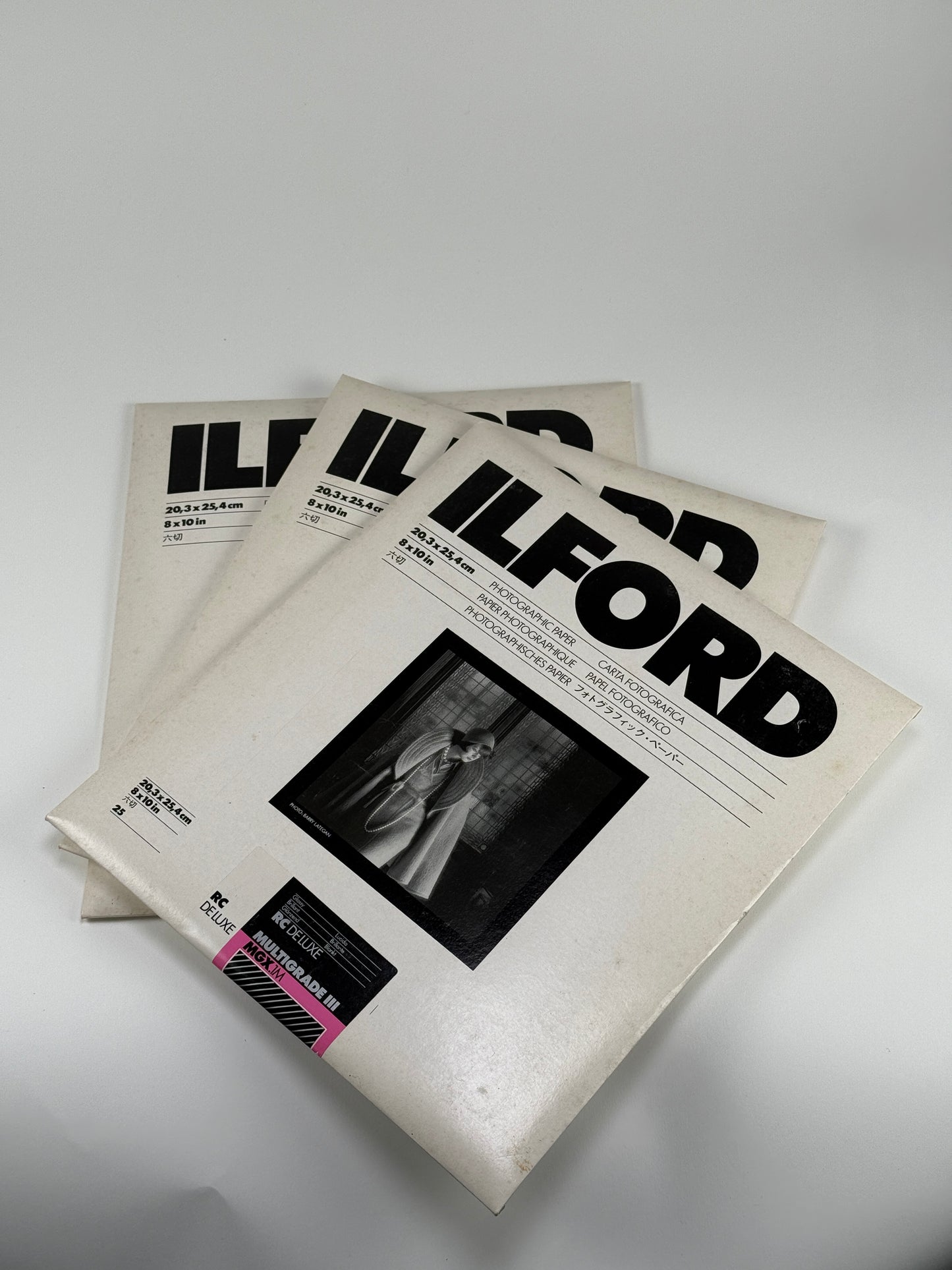 Ilford MGX.1M Multigrade III RC DE LUXE 8x10 B&W Photo Paper 75 Sheets - Sealed