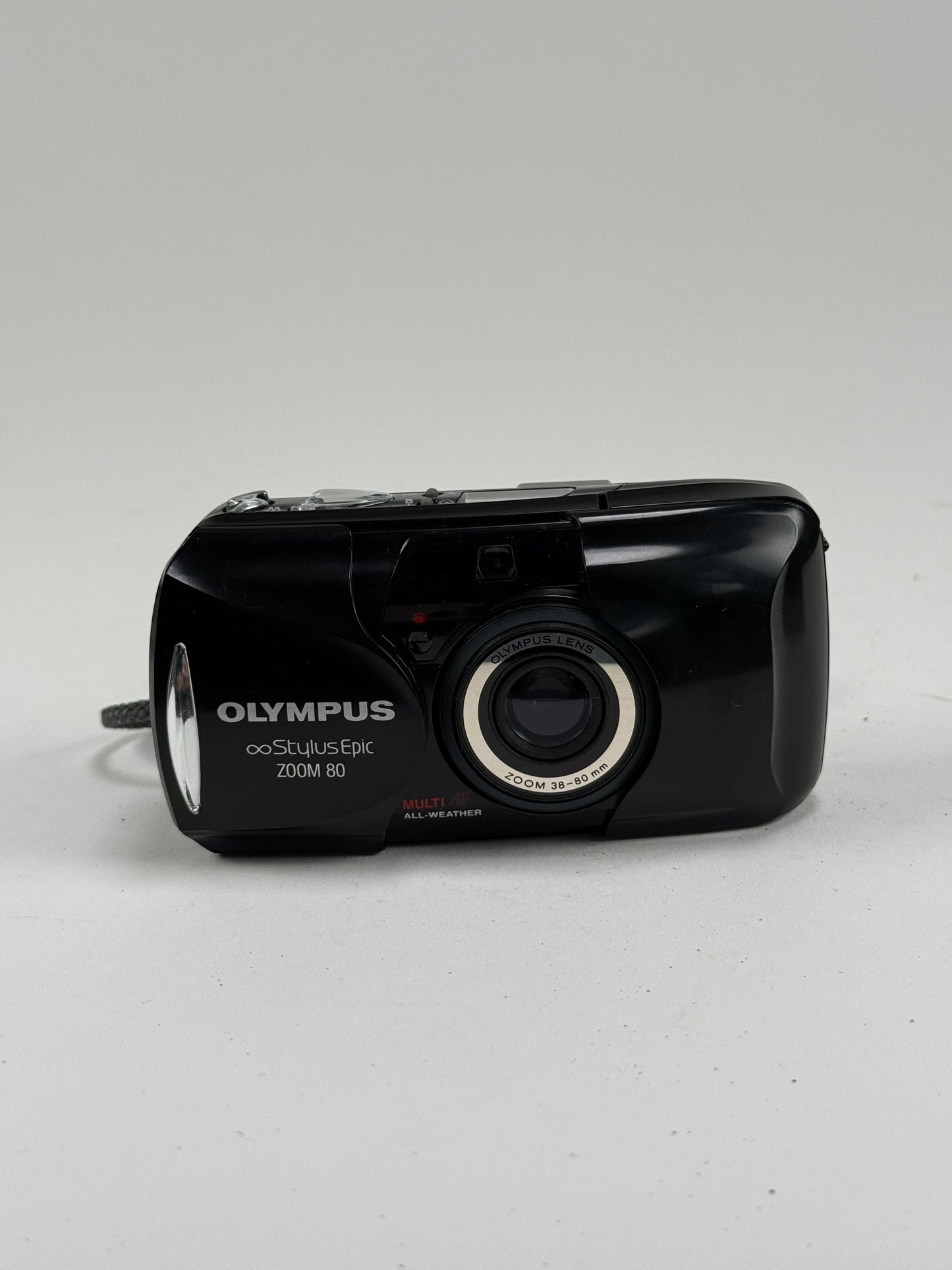 Olympus Stylus Epic Zoom 80 35mm Point & Shoot Film Camera Black