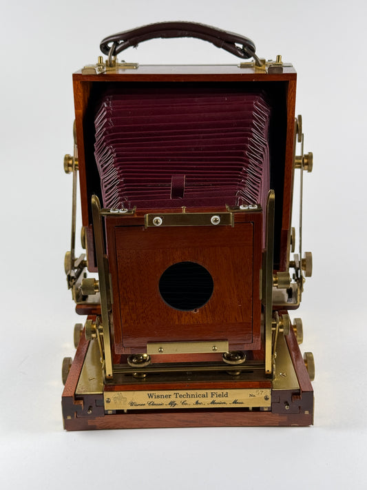 Wisner 4X5 Technical Field Camera large format wooden