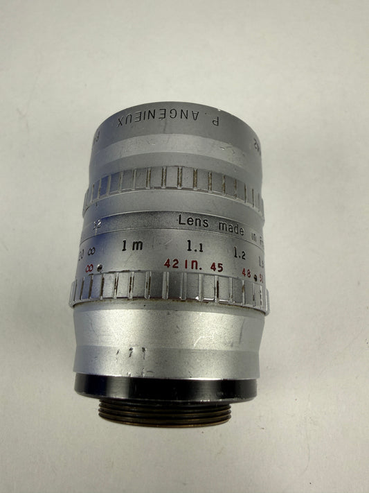 Angenieux Type P3 75mm f2.5 cinema c mount