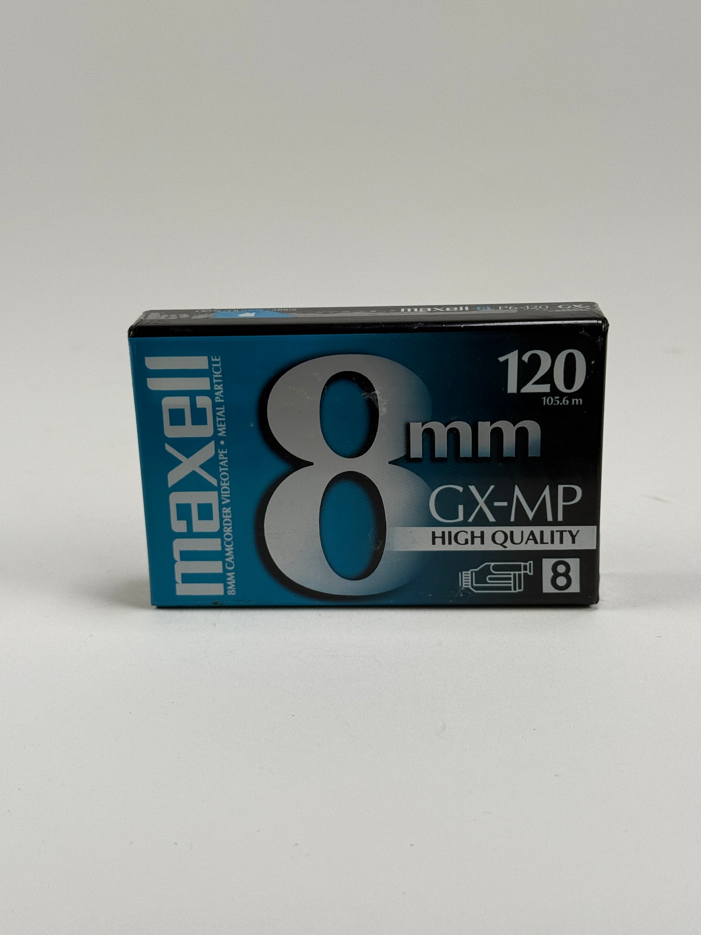 Maxell 8mm GX-MP High Quality 120 Camcorder Video Cassette Tape - New