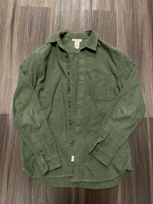 Hiroshi Kato green 100% Cotton Shirt dress shirt collar button up