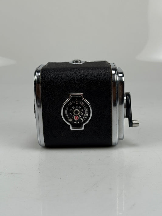 Hasselblad 12 Film Back, Matching Insert, Tested, 6x6 120