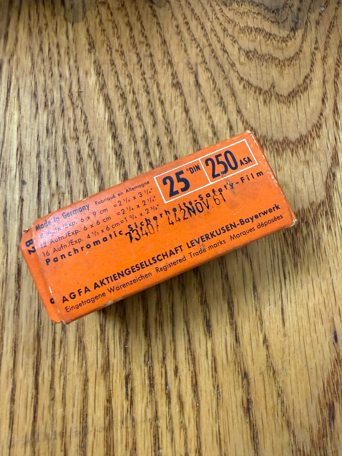 Agfa Isopan Ultra 25 B2 8 120 ISU 25 Film Roll