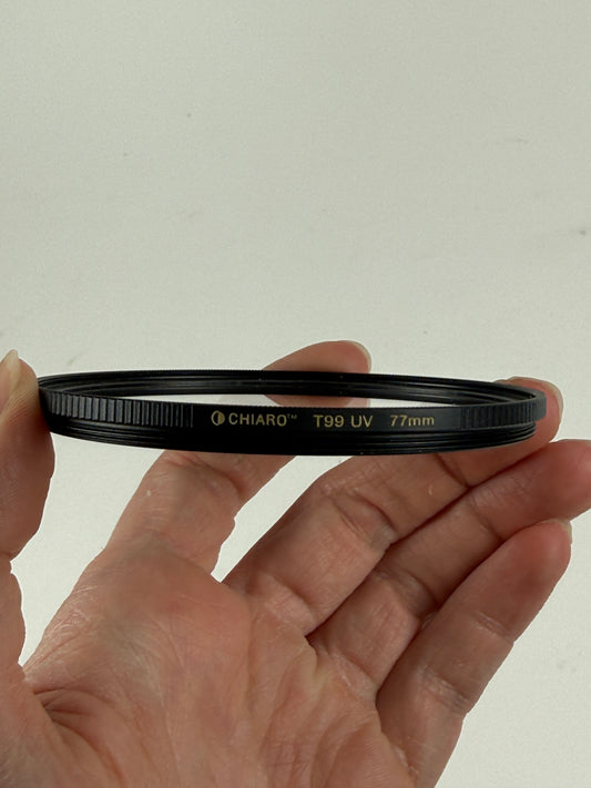 Chiaro 77mm UV lens Filter 99% Transmission Value