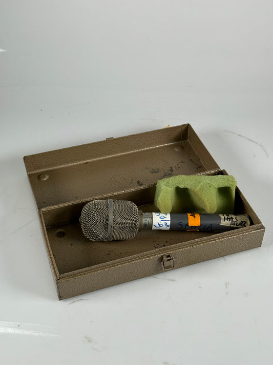 Electro Voice RE16 Vintage Microphone Chrome CBS news