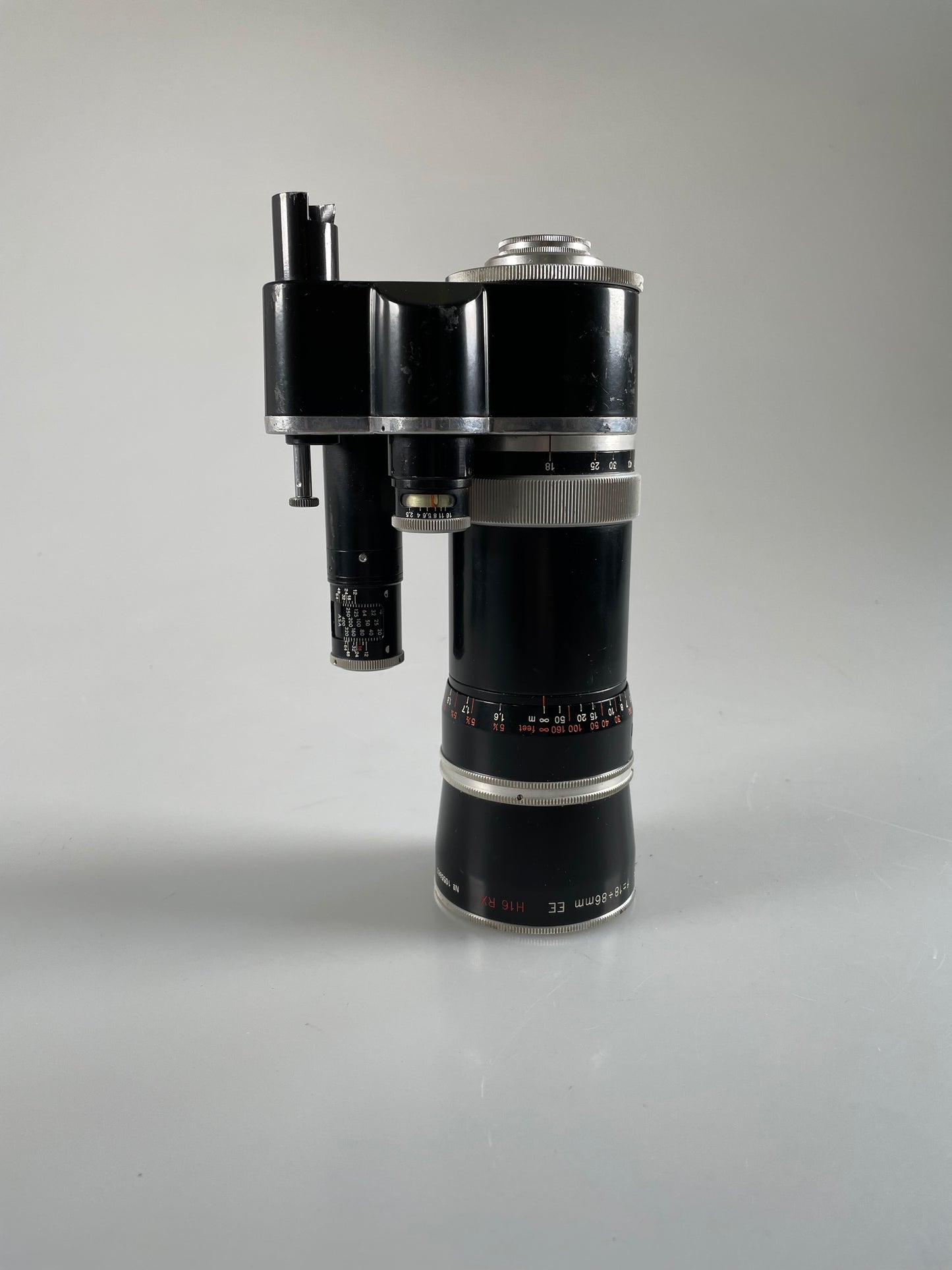 Kern-Paillard H16 RX EE 18-86mm vario switar Lens Bolex C mount lens