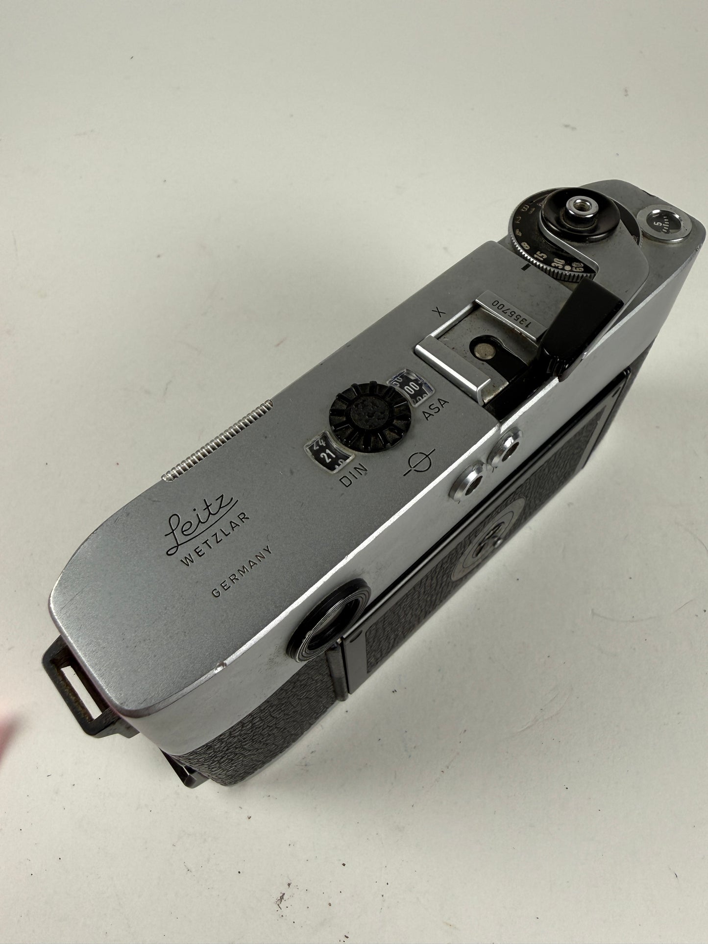 Leica M5 Chrome Rangefinder 35mm Film Camera 3 lug