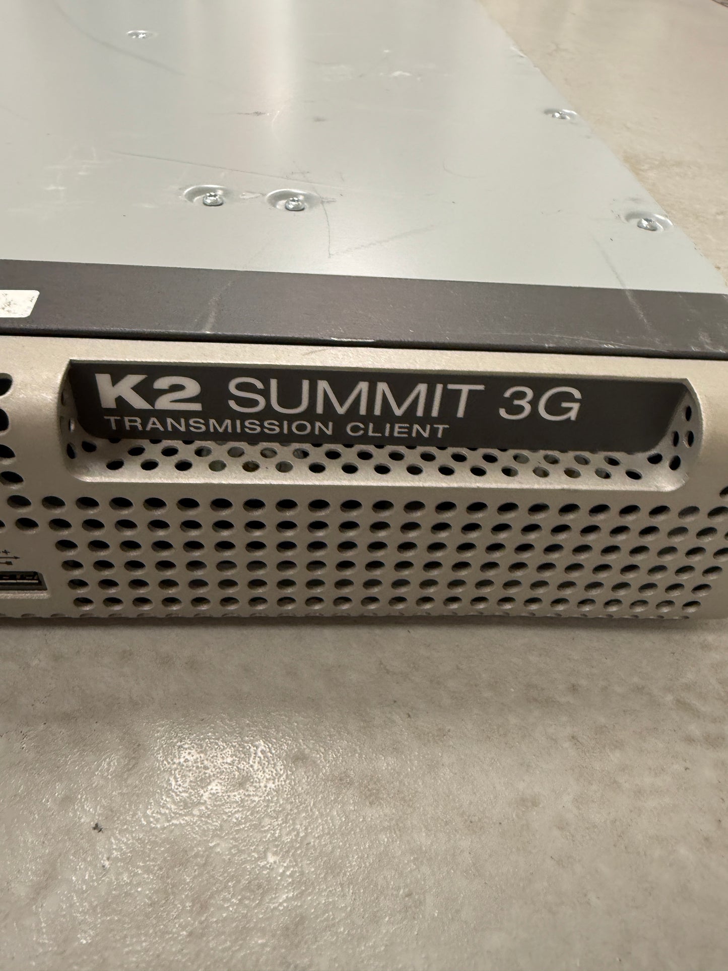 Grass Valley K2 Summit 3G 4-Channel Production Client