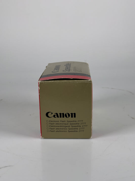 Canon Speed Light Flash 277T Shoe Mount for Canon A1 Ae1 AV1