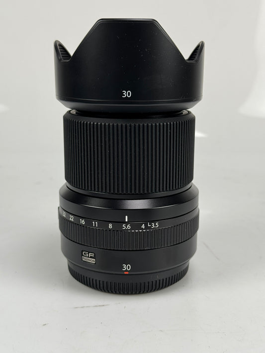 Fuji Fujinon GF 30mm f/3.5 R WR wide angle lens for GFX cameras
