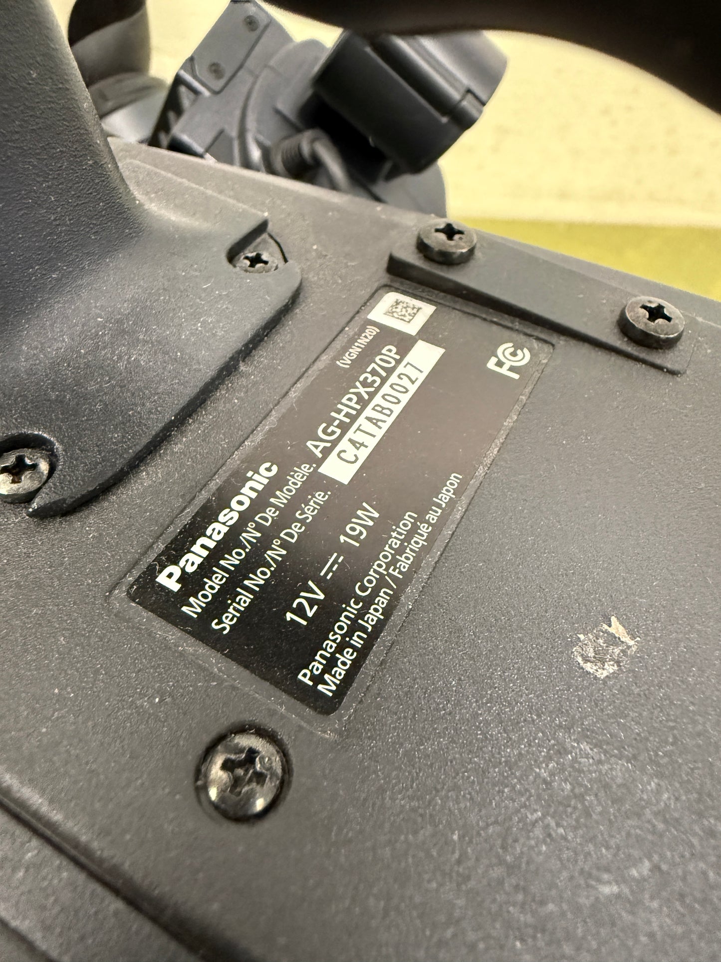 Panasonic AG-HPX370P P2 Camcorder with Fujinon T17X4.5BRM-L14 f1.6/5-77mm Lens