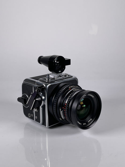 Hasselblad SWC Super Wide C Medium Format Camera w/38mm Zeiss Biogon Lens Black w/ A12