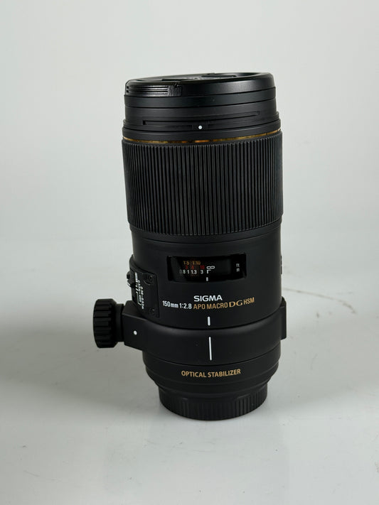 Sigma 150mm F2.8 APO Macro EX DG HSM Autofocus Lens For Canon EF
