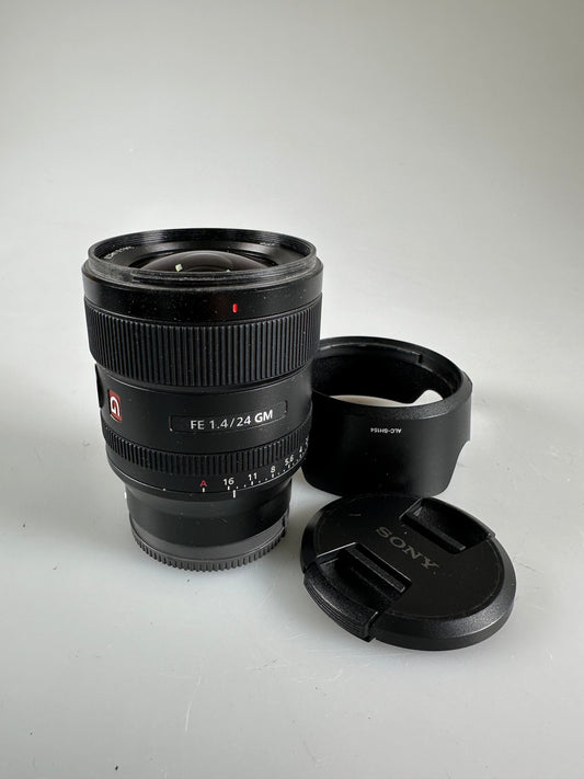 Sony FE 24mm f1.4 GM Full-Frame Ultra Wide Angle Prime G-Master Lens