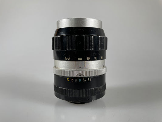 Nikon NIKKOR-Q Auto 135mm f3.5 Manual Focus Lens NKJ Japan