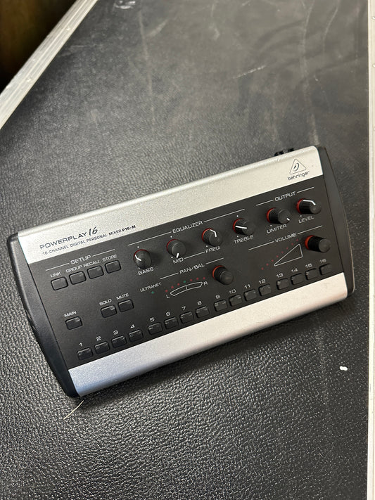Behringer P16M PowerPlay Digital Mixer Midas M32 X32