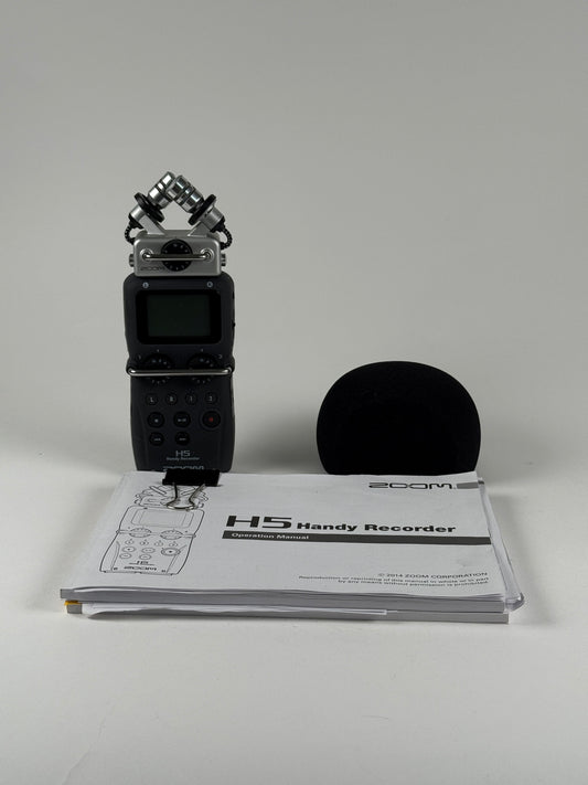 Zoom Linear PCM / IC Handy Recorder H5 w/ XYH-5 Microphone