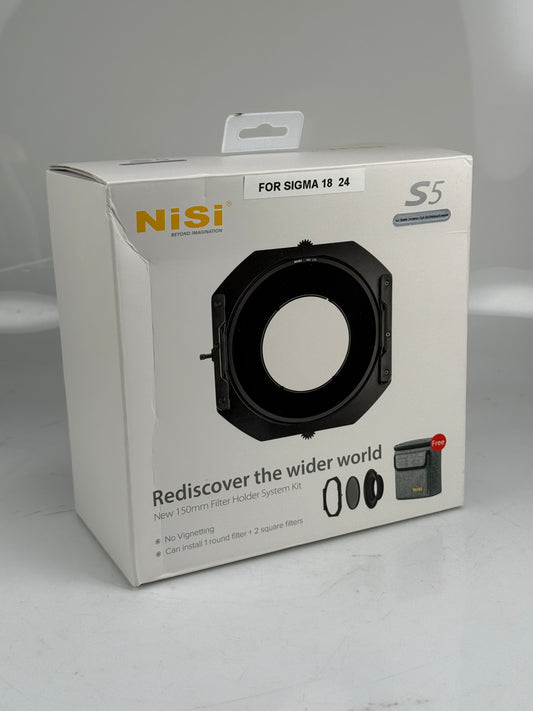 NiSi S5 150mm Filter Holder Kit f/Sigma 14-24mm Lens with Pro C-PL Filter