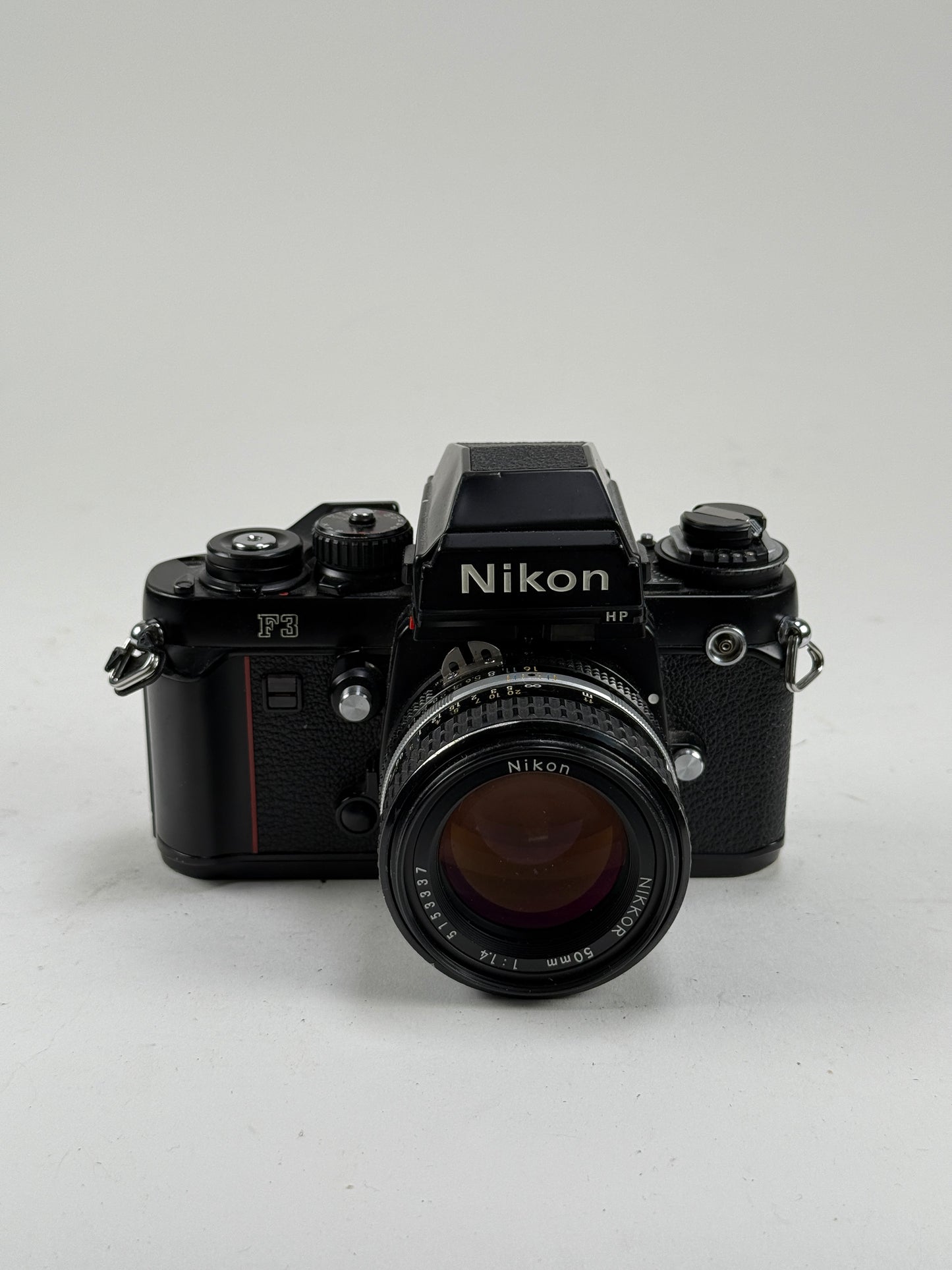 Nikon F3HP HP 35mm Professional Film Camera Body w/ 50mm f1.4 ais lens
