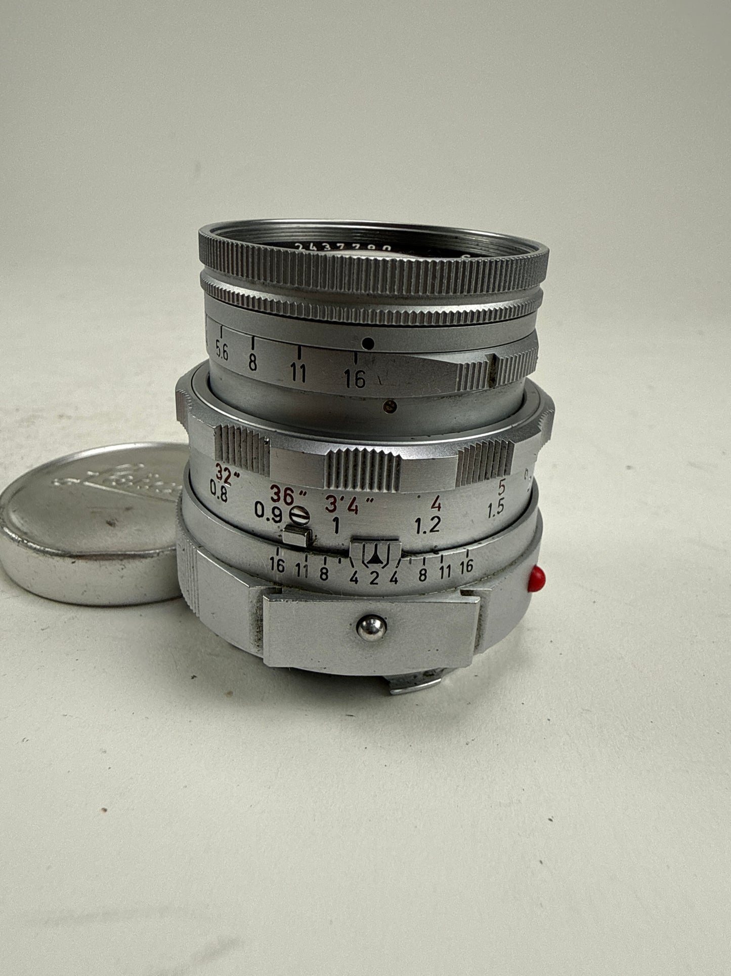 Leica Leitz Wetzlar Summicron-M 50mm F2 Dual Range DR f2 Lens Rigid LAST BATCH 1970
