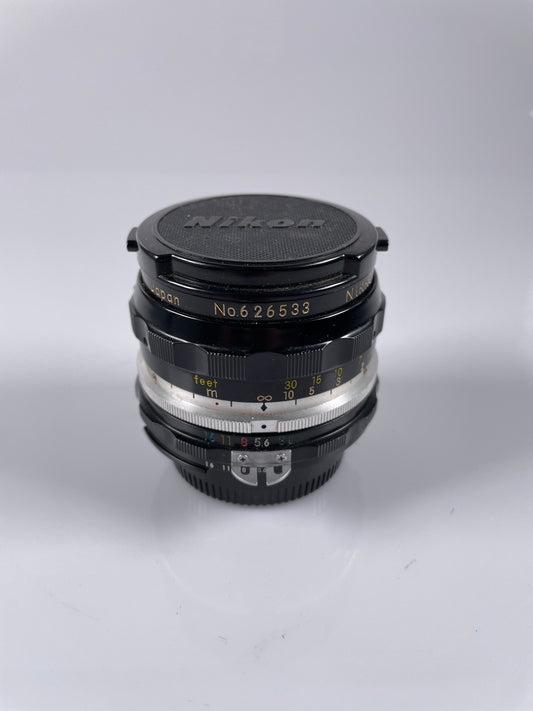 Nikon Nikkor H Auto AI converted 28mm f3.5 Lens Prime SLR