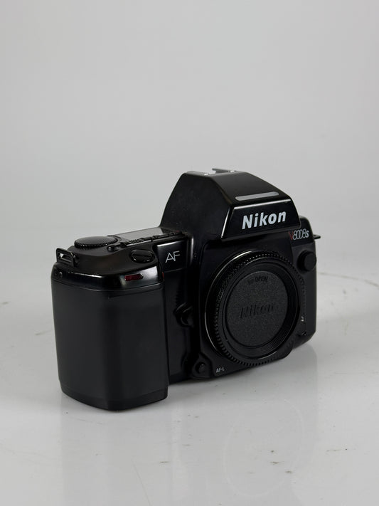 Nikon N8008s AF SLR Film Camera Body with MF-21 data back