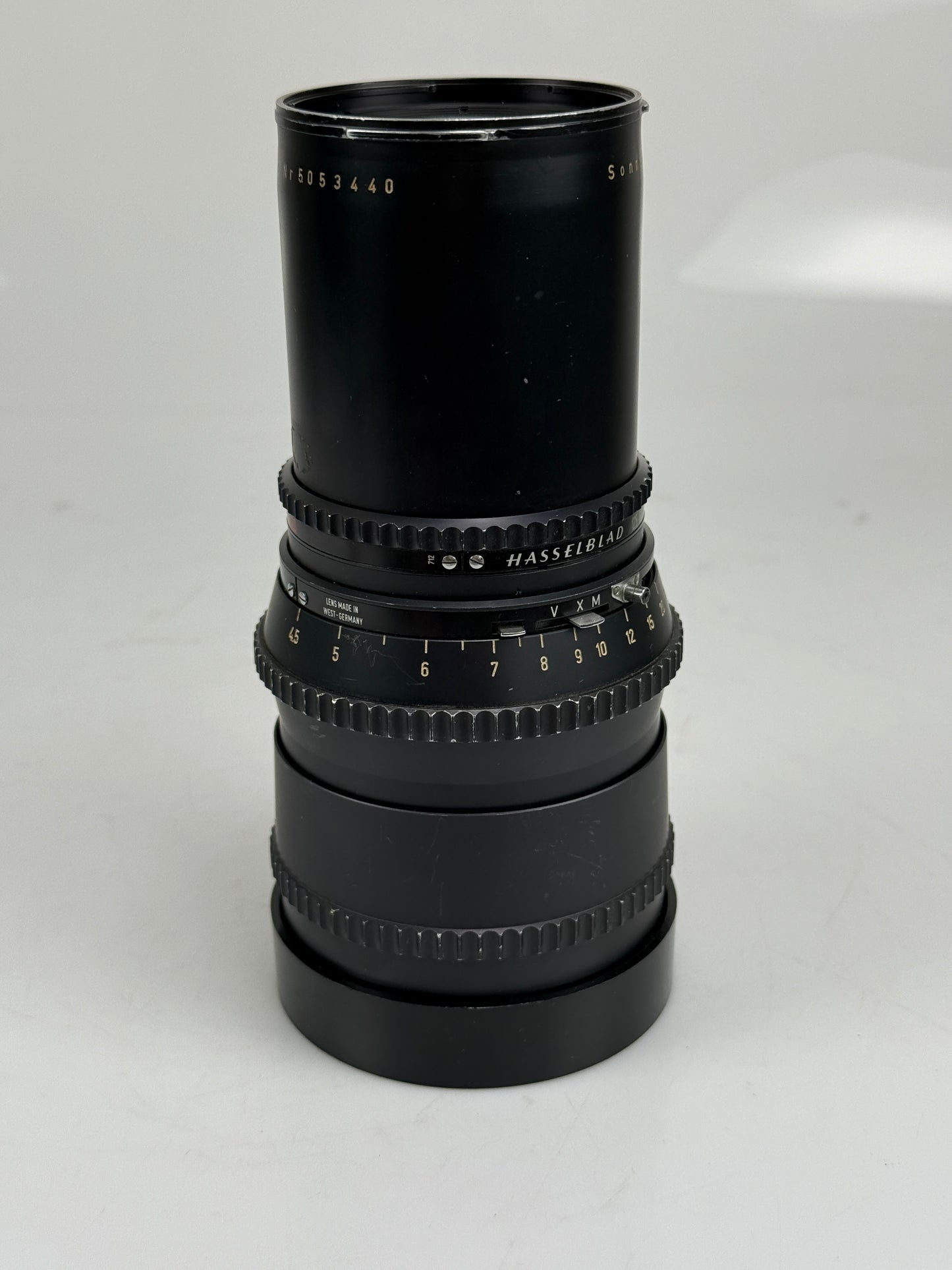 Hasselblad 250mm f5.6 Sonnar T* C Black lens