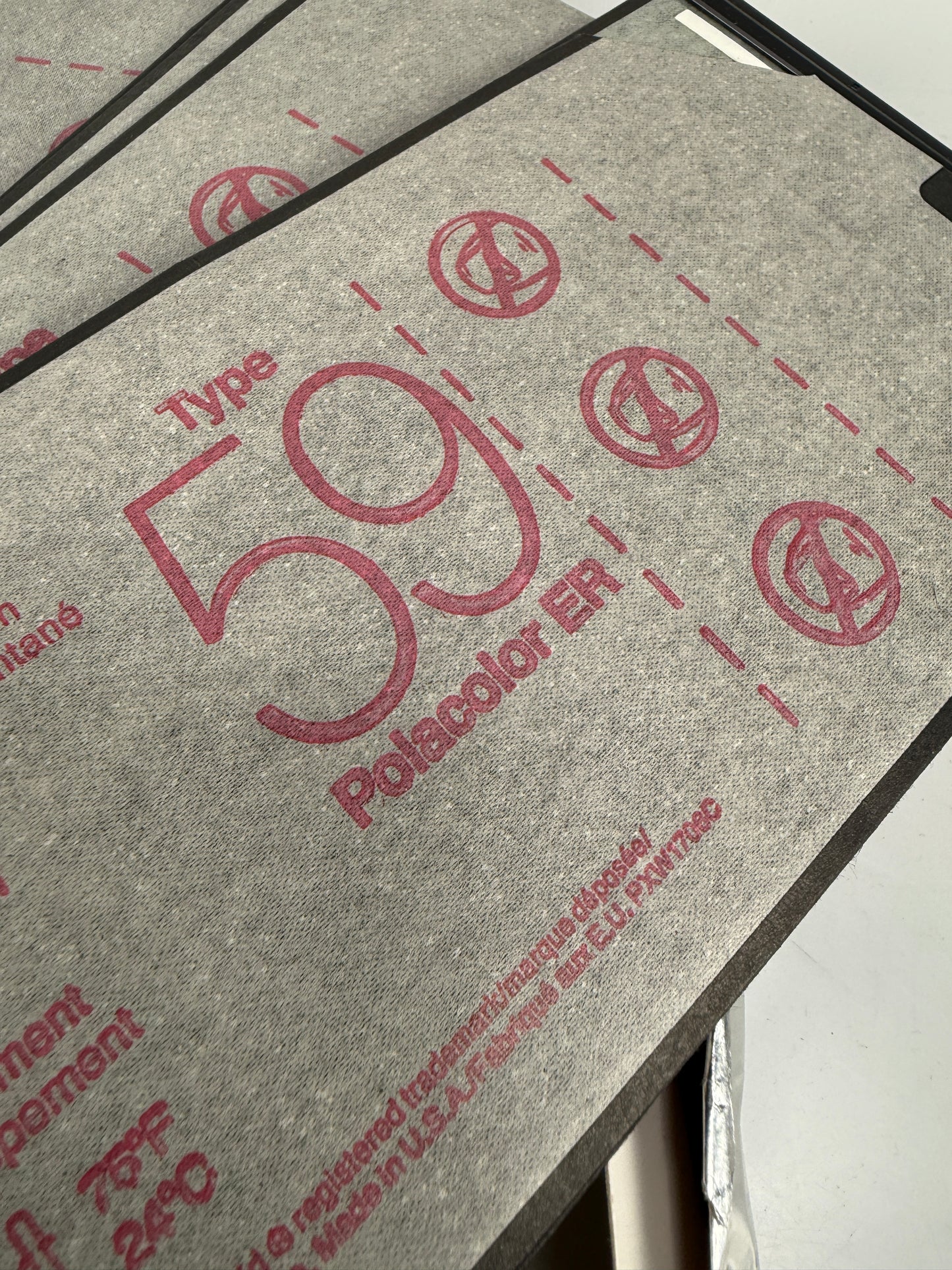 Polaroid Polacolor 59 4x5 Color Instant Sheet Film 11 sheets ISO 80/20