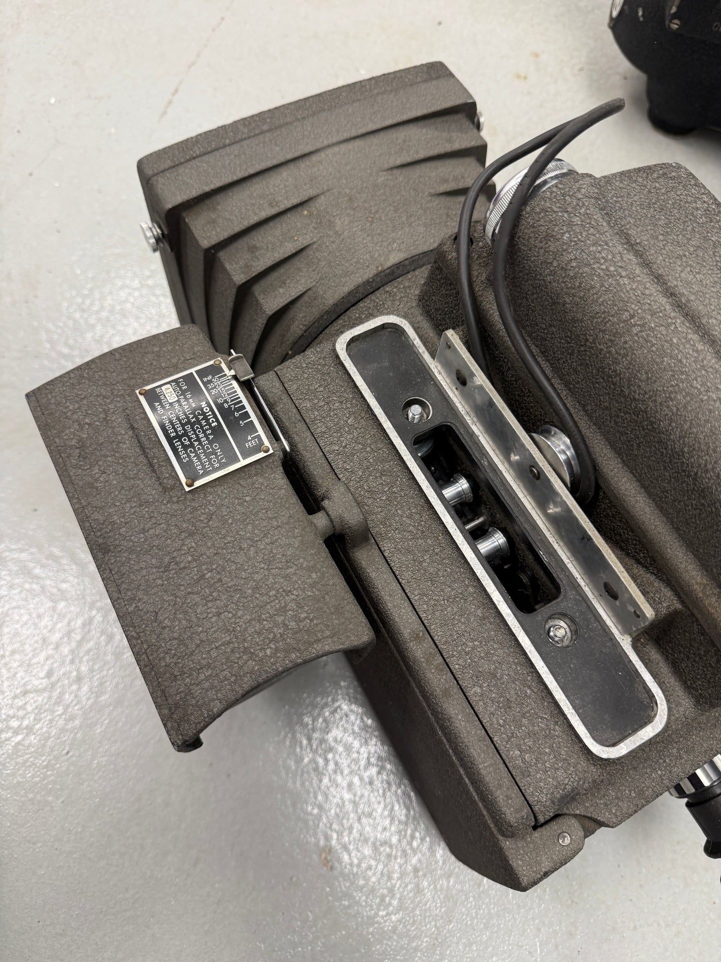 BACH Auricon CM-74 Cinema Sound Camera w/parralax viewfinder