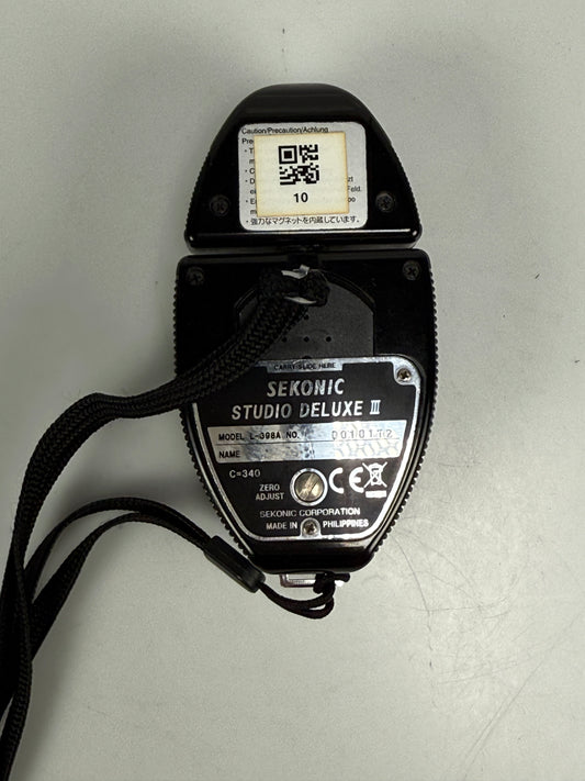 Sekonic Studio Deluxe III L-398A Light Meter