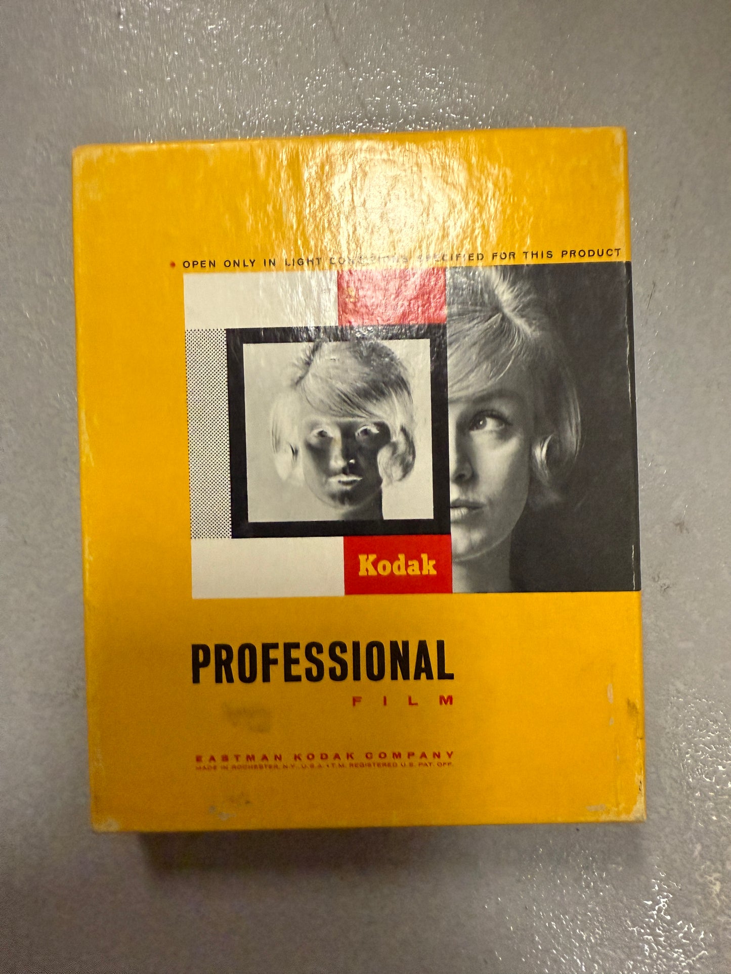 Expired 4x5 KODAK Contrast Process Panchromatic Large Format Film 25 Sheets