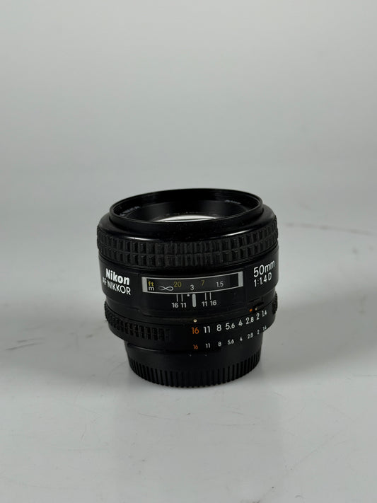 Nikon AF-D NIKKOR 50mm f1.4 D Standard Prime Lens 50/1.4