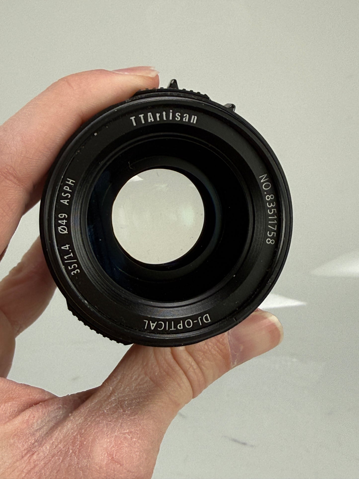 TTArtisans 35mm F1.4 Full Fame Lens Leica M Mount Camera Leica M240 M6 M3 Black